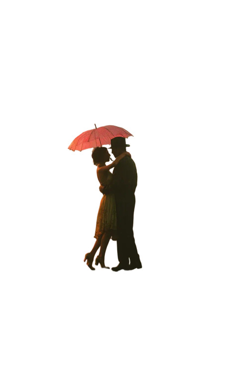 Dancing In Rain V9 Vinyl Car Decal Sticker – Waterproof & UV-Resistant 8"