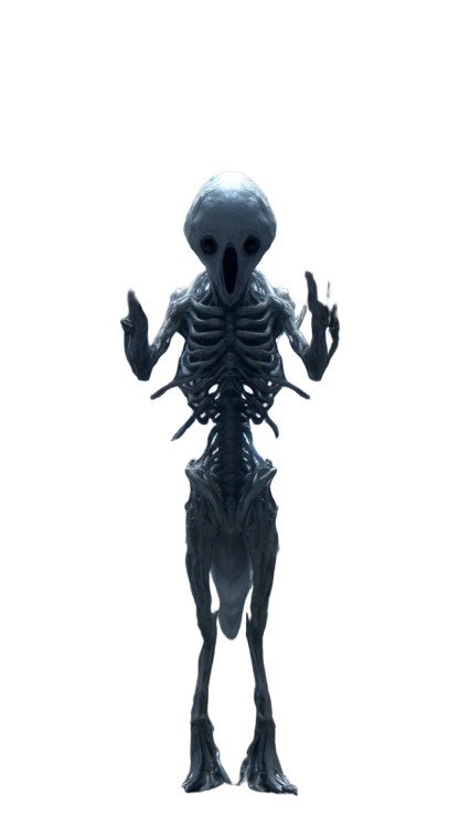 Horrifying Chapel Creature Vinyl Car Decal Sticker – Waterproof & UV-Resistant 8"