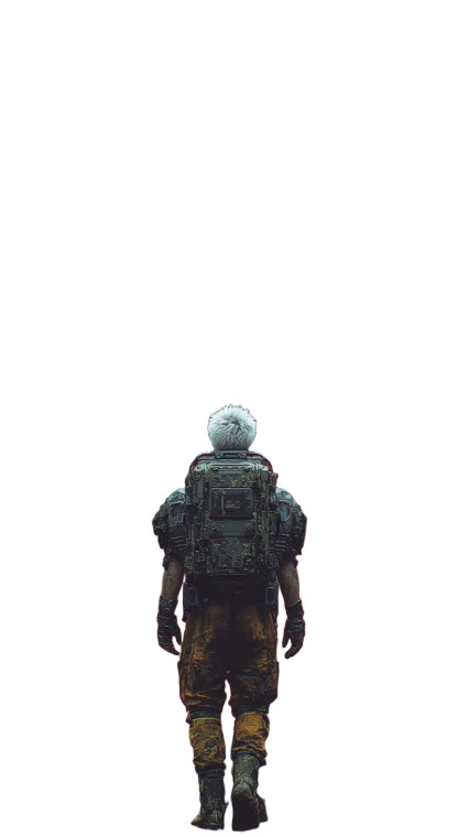 Futuristic Warrior V13 Vinyl Car Decal Sticker – Waterproof & UV-Resistant 8"