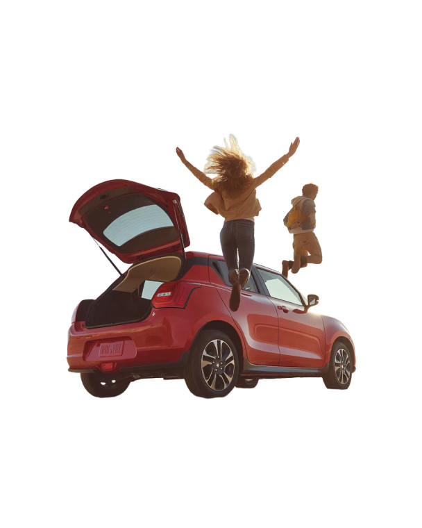 Joyful Beach Moment Vinyl Car Decal Sticker – Waterproof & UV-Resistant 8"