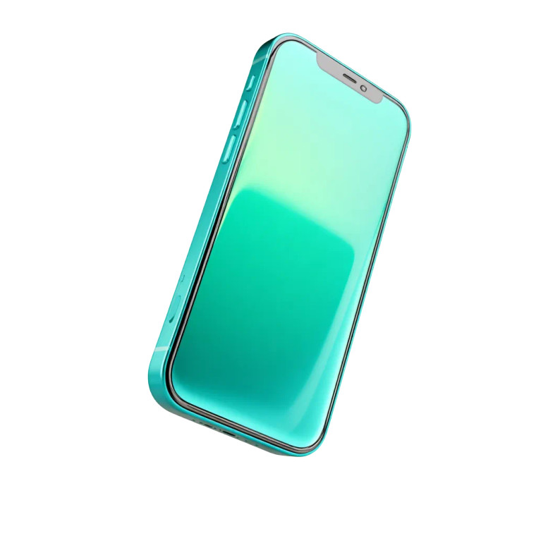 3D Smartphone Icon Vinyl Car Decal Sticker – Waterproof & UV-Resistant 8"