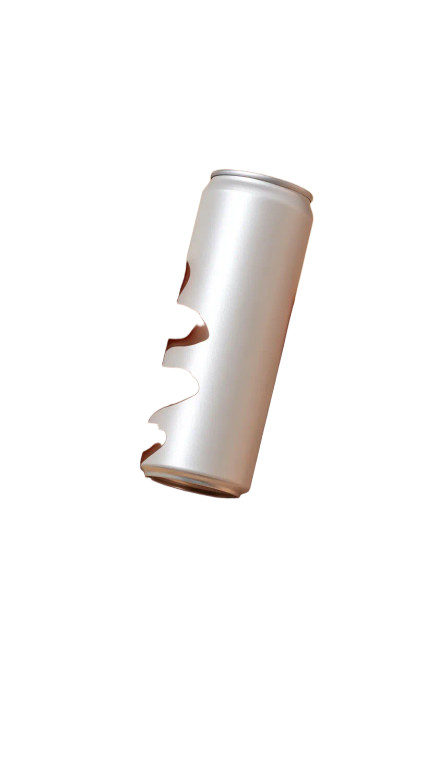 Elegant Beverage Hold Vinyl Car Decal Sticker – Waterproof & UV-Resistant 8"