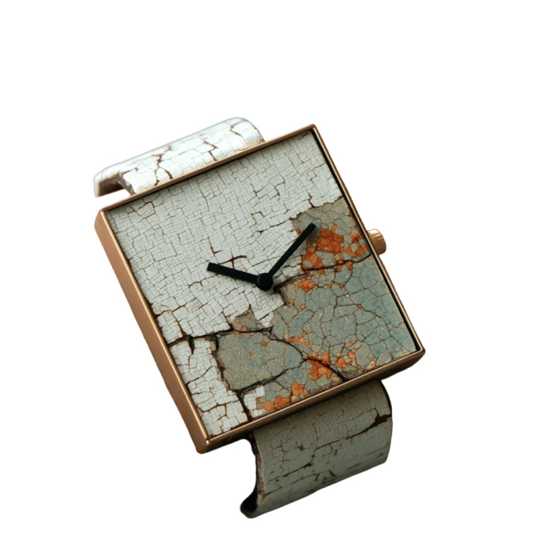 Square Watch Vinyl Car Decal Sticker – Waterproof & UV-Resistant 8"