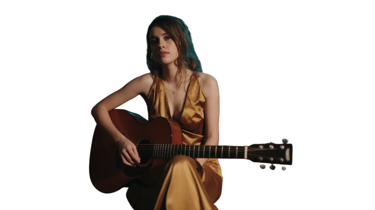 Singer With Guitar Vinyl Car Decal Sticker – Waterproof & UV-Resistant 8"