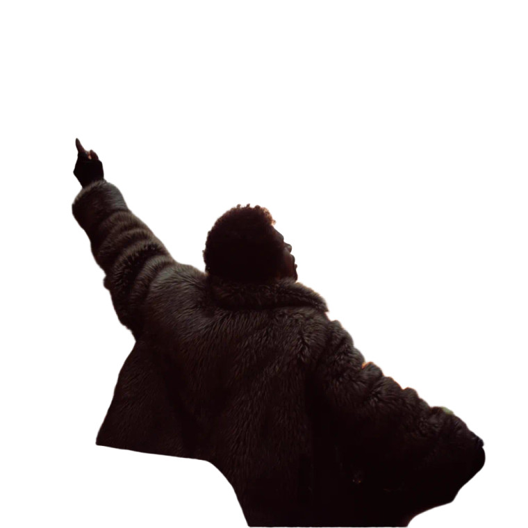 Afro Surreal Gangster Vinyl Car Decal Sticker – Waterproof & UV-Resistant 8"