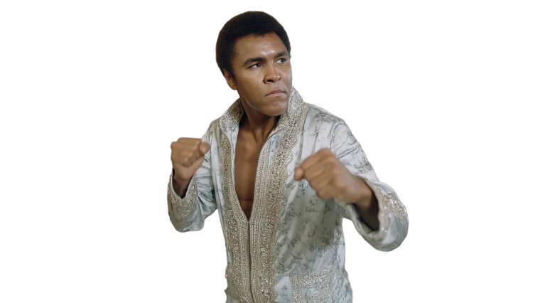 Muhammad Ali Shadowboxing Vinyl Car Decal Sticker – Waterproof & UV-Resistant 8"