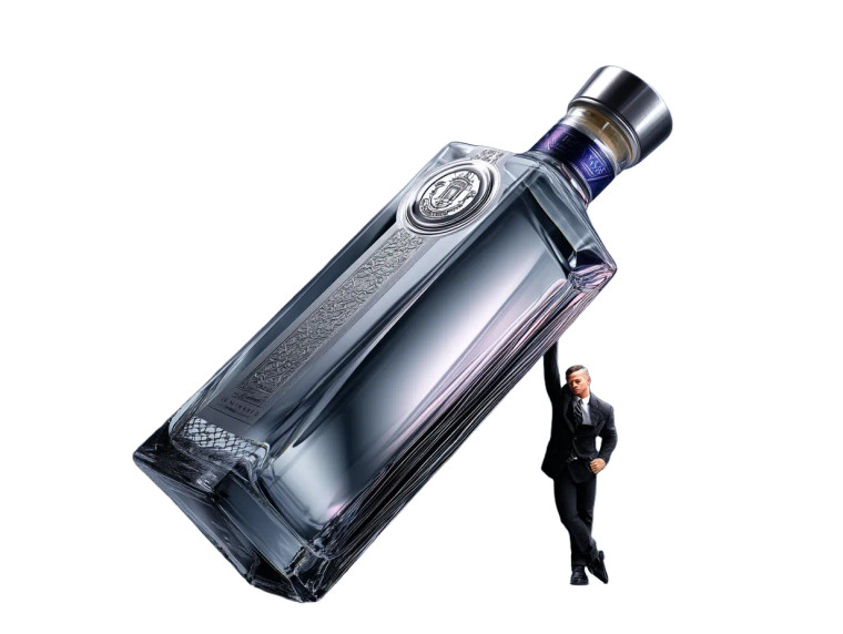 Luxury Vodka Feat Vinyl Car Decal Sticker – Waterproof & UV-Resistant 8"