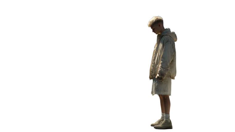 Dreamlike Post-Conflict Scene Vinyl Car Decal Sticker – Waterproof & UV-Resistant 8"