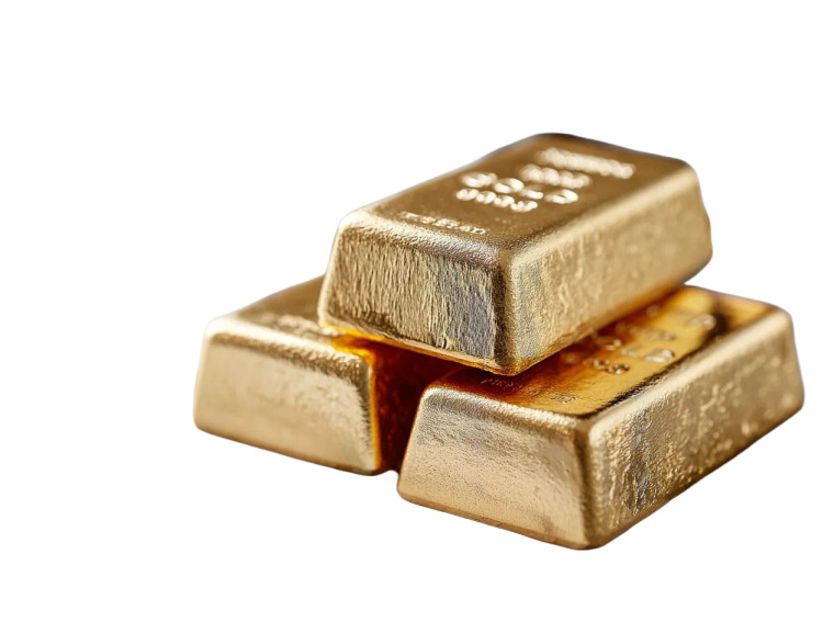 Gold Bars Stack V3 Vinyl Car Decal Sticker – Waterproof & UV-Resistant 8"