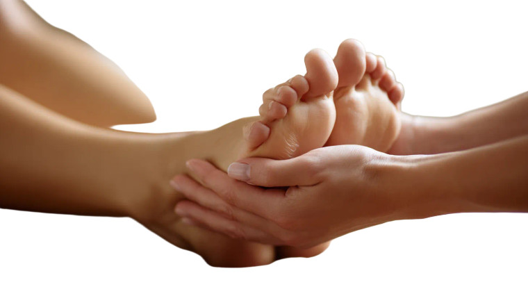 Reflexology Treatment Vinyl Car Decal Sticker – Waterproof & UV-Resistant 8"