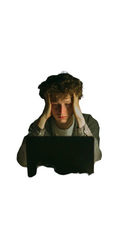 Stressed Freelancer Vinyl Car Decal Sticker – Waterproof & UV-Resistant 8"