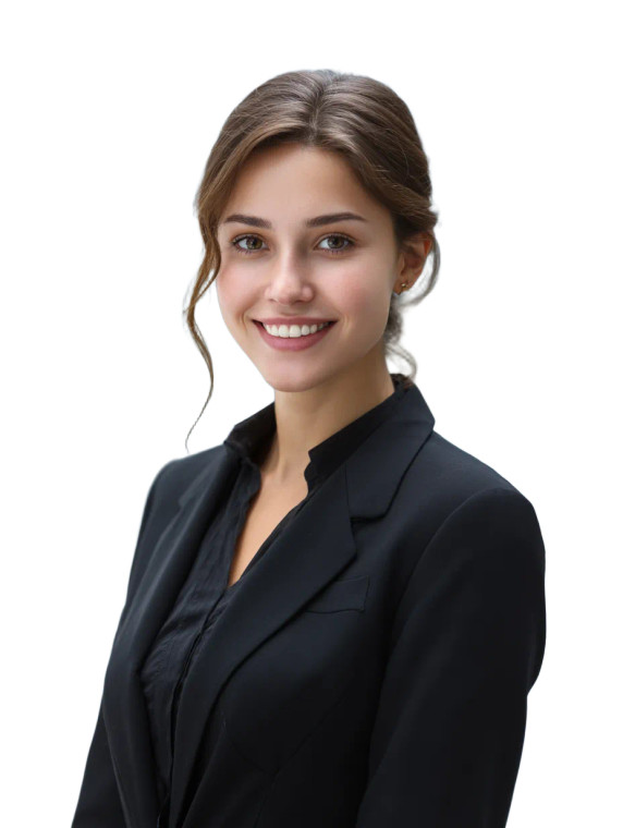 Professional Woman Portrait V16 Vinyl Car Decal Sticker – Waterproof & UV-Resistant 8"