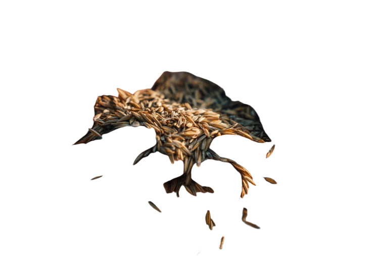 Gentle Hands Grains Vinyl Car Decal Sticker – Waterproof & UV-Resistant 8"