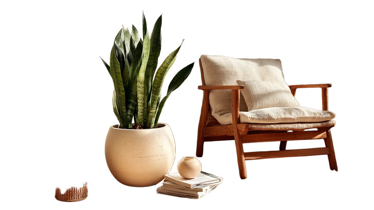 Snake Plant Setup Vinyl Car Decal Sticker – Waterproof & UV-Resistant 8"