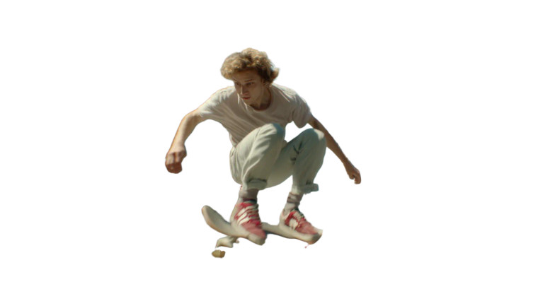 Skateboard Leap Vinyl Car Decal Sticker – Waterproof & UV-Resistant 8"