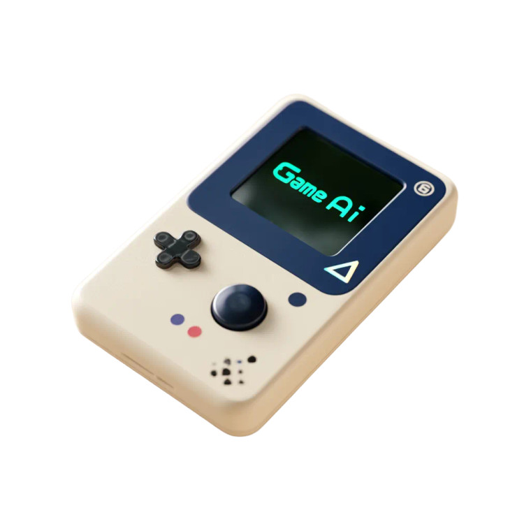 Retro-Futurist Game Device Vinyl Car Decal Sticker – Waterproof & UV-Resistant 8"