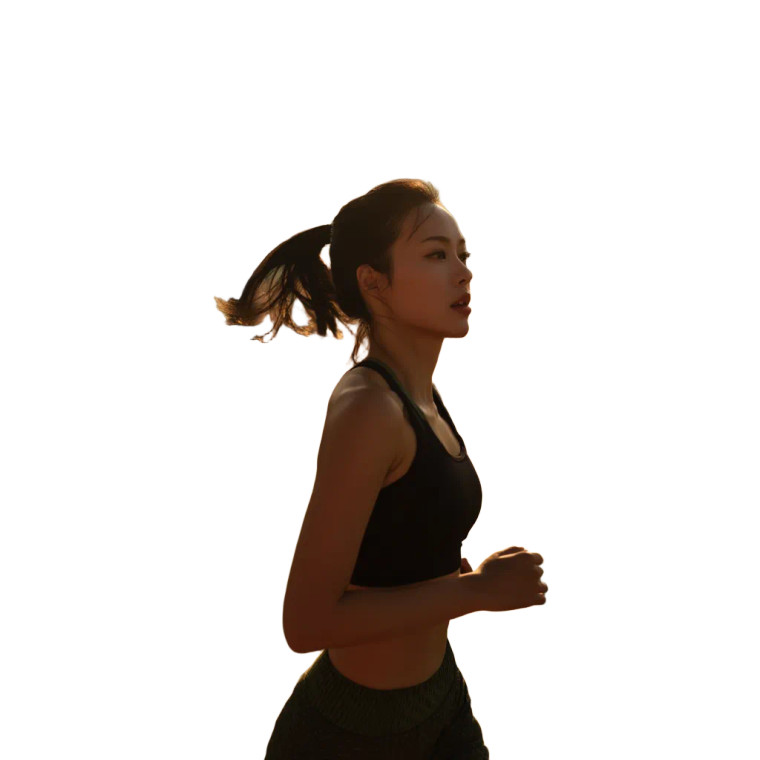 Morning Jogger V3 Vinyl Car Decal Sticker – Waterproof & UV-Resistant 8"