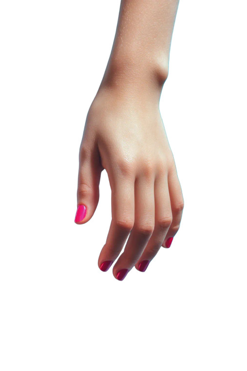 Girl'S Hand Reaching Vinyl Car Decal Sticker – Waterproof & UV-Resistant 8"