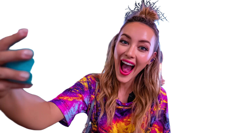 Japanese Influencer Selfie Vinyl Car Decal Sticker – Waterproof & UV-Resistant 8"