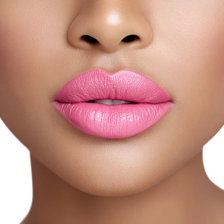 Pink Matte Lips Vinyl Car Decal Sticker – Waterproof & UV-Resistant 8"