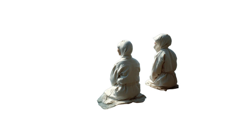 Mystical Poolside Scene Vinyl Car Decal Sticker – Waterproof & UV-Resistant 8"