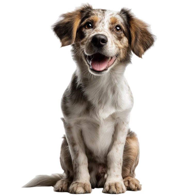 Cute Pet Dog Vinyl Car Decal Sticker – Waterproof & UV-Resistant 8"