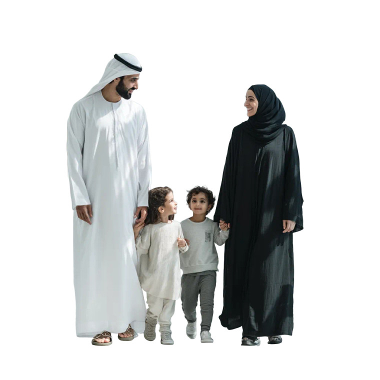 Emirati Family Clinic V2 Vinyl Car Decal Sticker – Waterproof & UV-Resistant 8"
