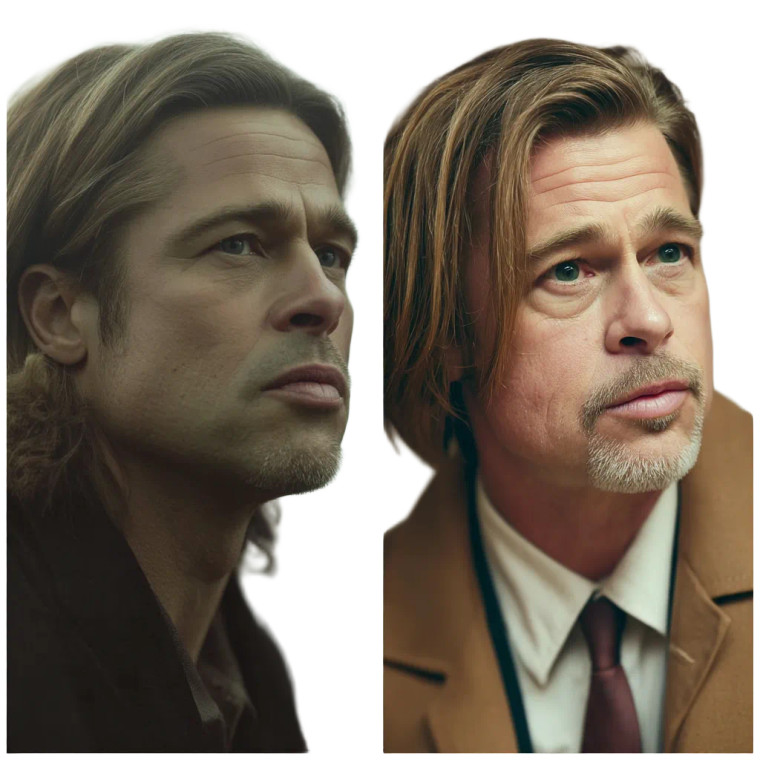 Brad Pitt Movie Vinyl Car Decal Sticker – Waterproof & UV-Resistant 8"