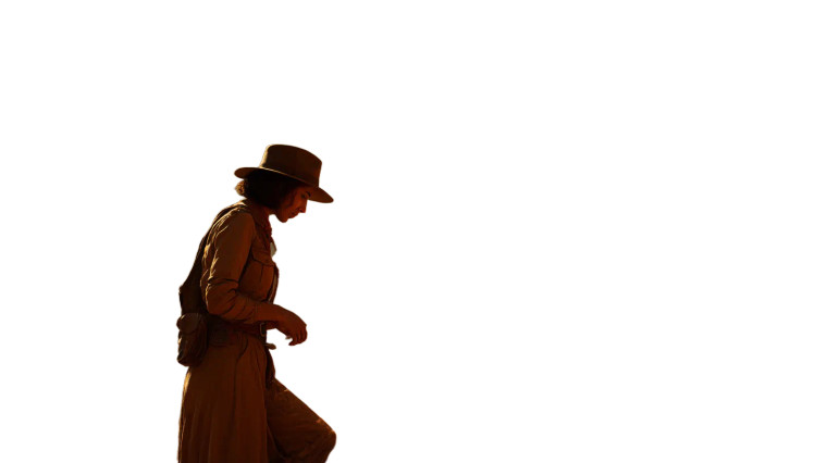 Daisy As Indiana Jones Vinyl Car Decal Sticker – Waterproof & UV-Resistant 8"
