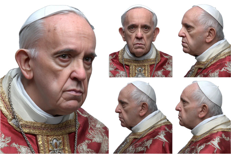 Pope Francis Reference Vinyl Car Decal Sticker – Waterproof & UV-Resistant 8"