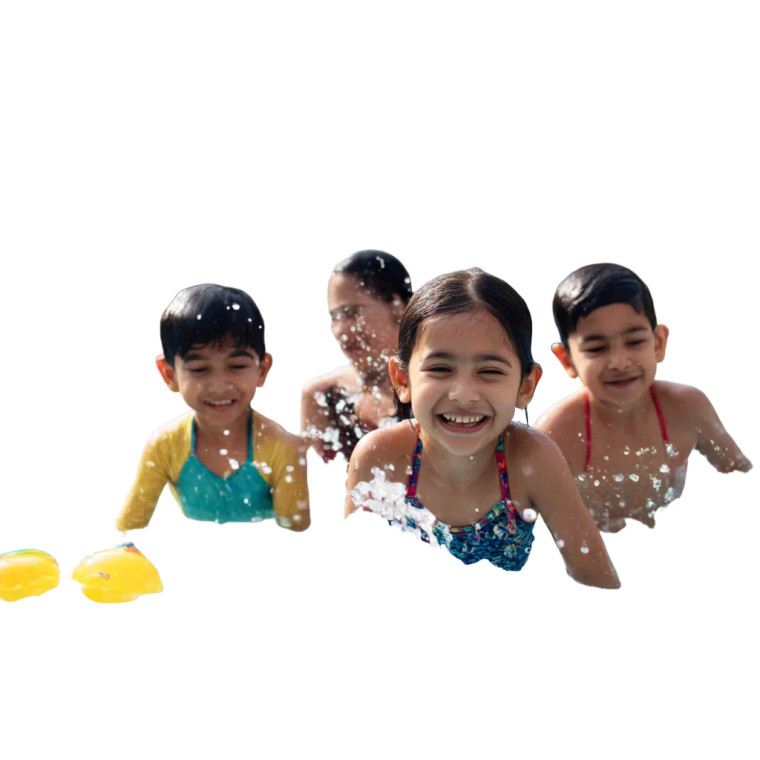 Joyful Waterpark Fun Vinyl Car Decal Sticker – Waterproof & UV-Resistant 8"