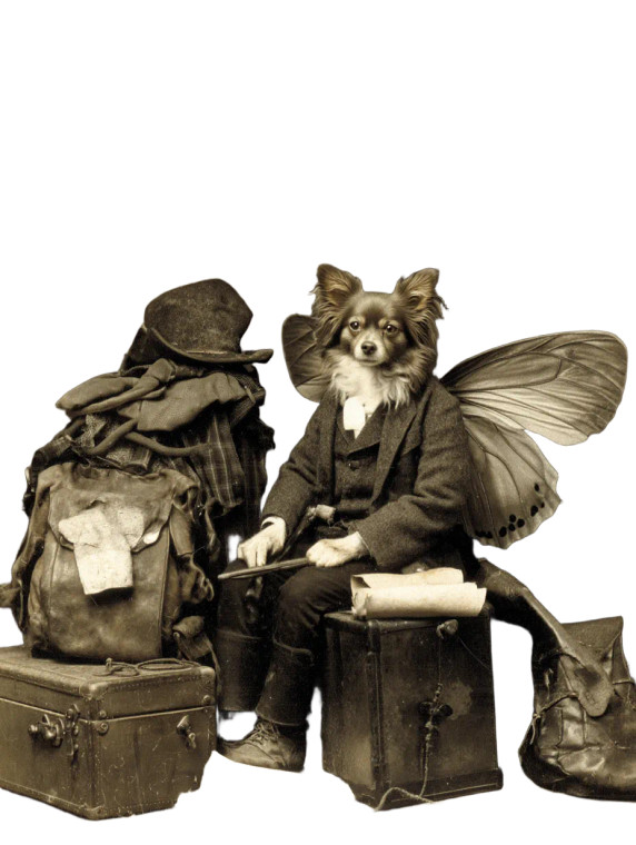 Steampunk Chihuahua Aviator Vinyl Car Decal Sticker – Waterproof & UV-Resistant 8"