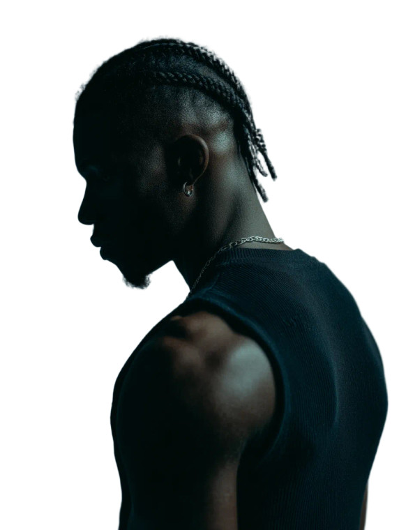 Stylish Black Man V3 Vinyl Car Decal Sticker – Waterproof & UV-Resistant 8"