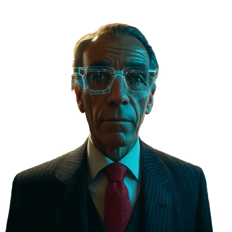 Swiss Banker'S Reflection Vinyl Car Decal Sticker – Waterproof & UV-Resistant 8"