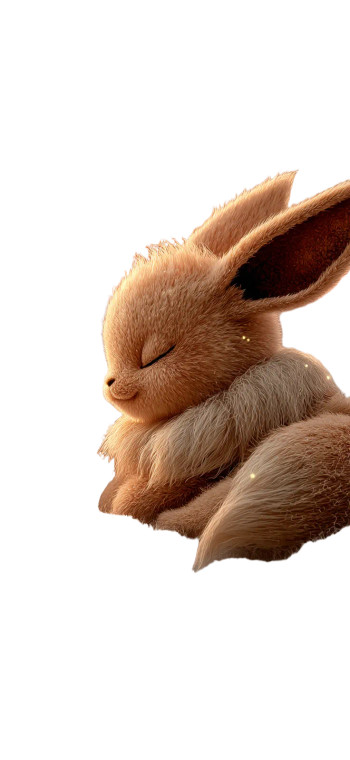 Eevee On Cloud Vinyl Car Decal Sticker – Waterproof & UV-Resistant 8"