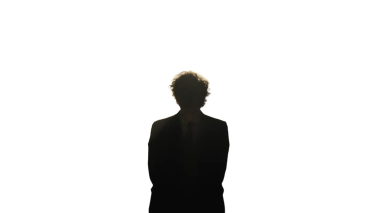 Silhouetted Man V2 Vinyl Car Decal Sticker – Waterproof & UV-Resistant 8"