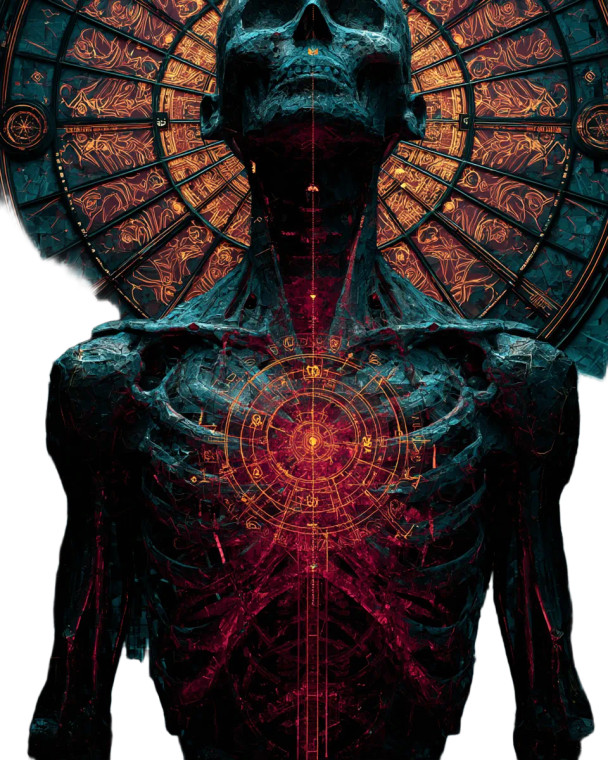 Symmetrical Man Vinyl Car Decal Sticker – Waterproof & UV-Resistant 8"