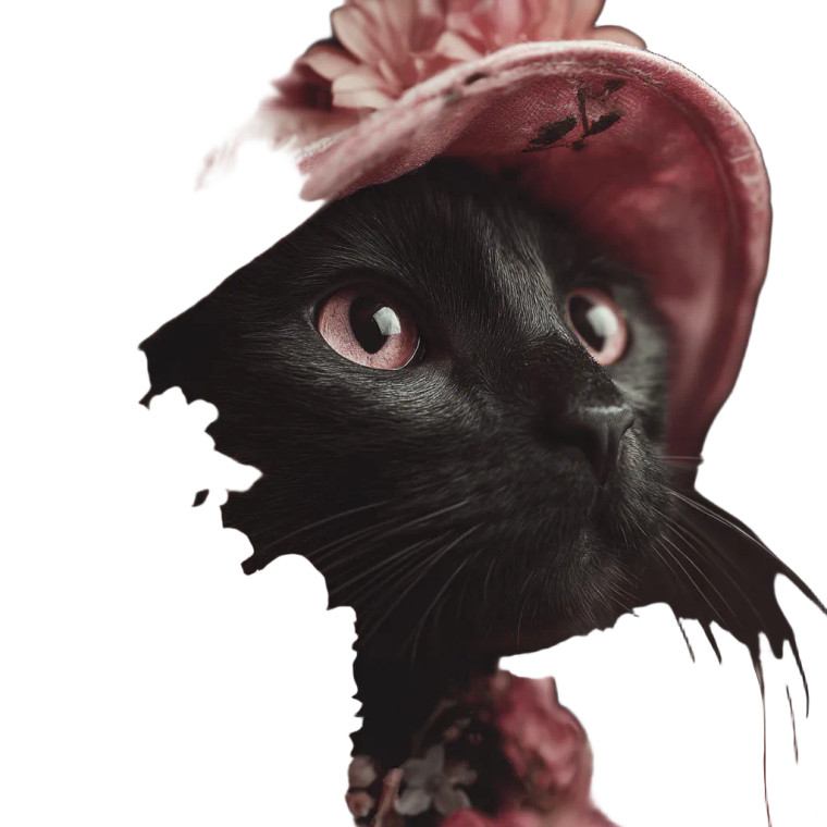 Witchy Black Cat V2 Vinyl Car Decal Sticker – Waterproof & UV-Resistant 8"