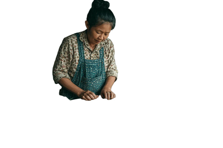 Thai Street Vendor Vinyl Car Decal Sticker – Waterproof & UV-Resistant 8"