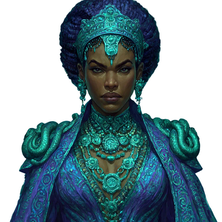 Haitian Goddess Vinyl Car Decal Sticker – Waterproof & UV-Resistant 8"