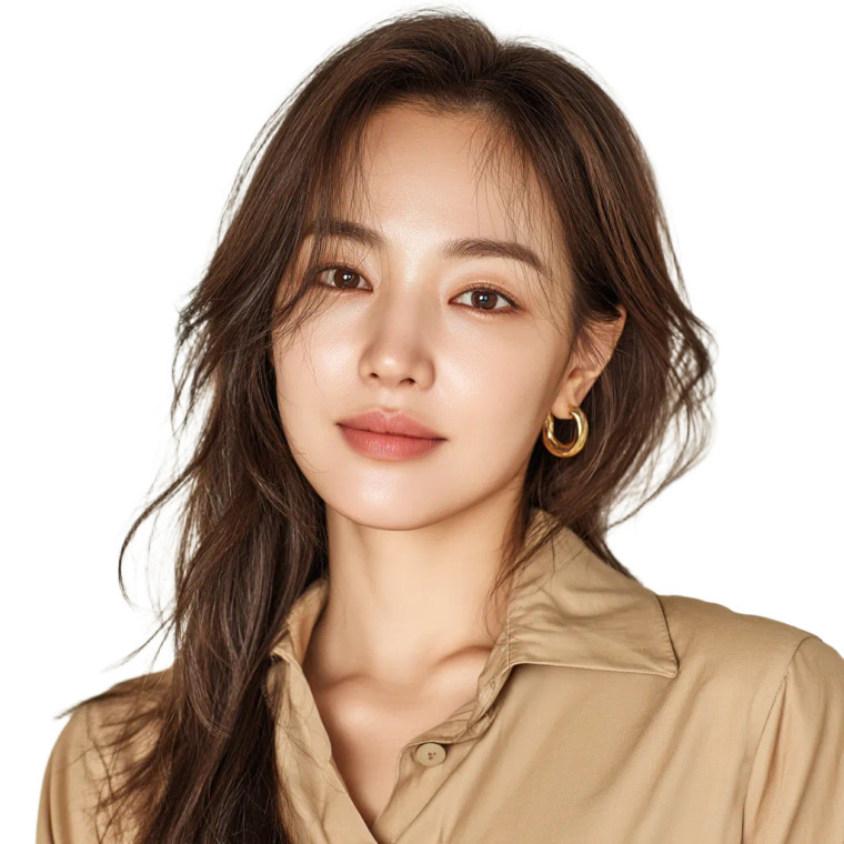 Korean Professional Headshot Vinyl Car Decal Sticker – Waterproof & UV-Resistant 8"