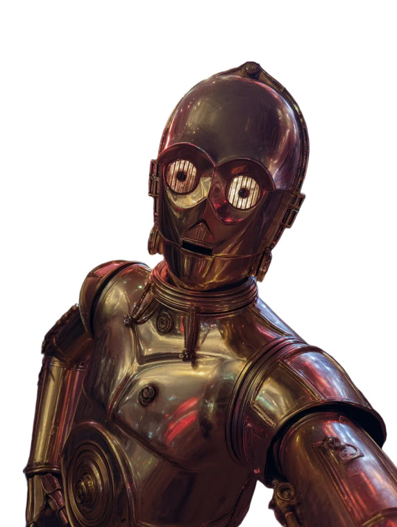 C-3Po Rave Selfie Vinyl Car Decal Sticker – Waterproof & UV-Resistant 8"