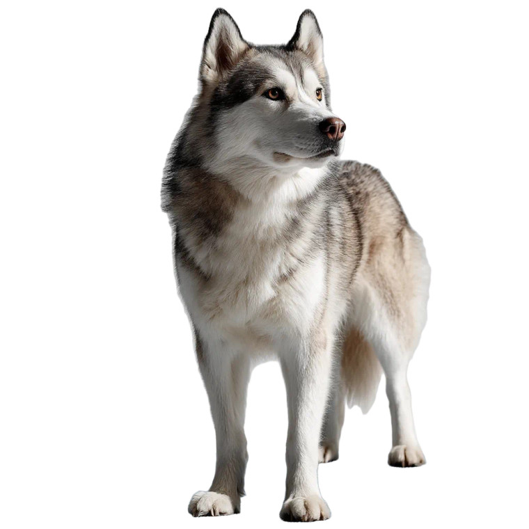 Siberian Husky Yoga Vinyl Car Decal Sticker – Waterproof & UV-Resistant 8"