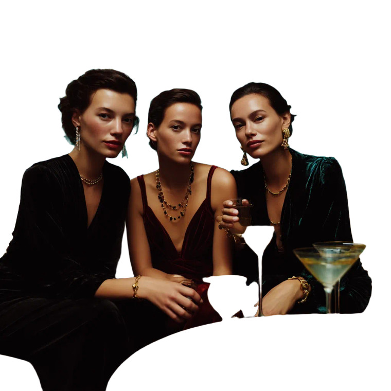 High Fashion Models Vinyl Car Decal Sticker – Waterproof & UV-Resistant 8"