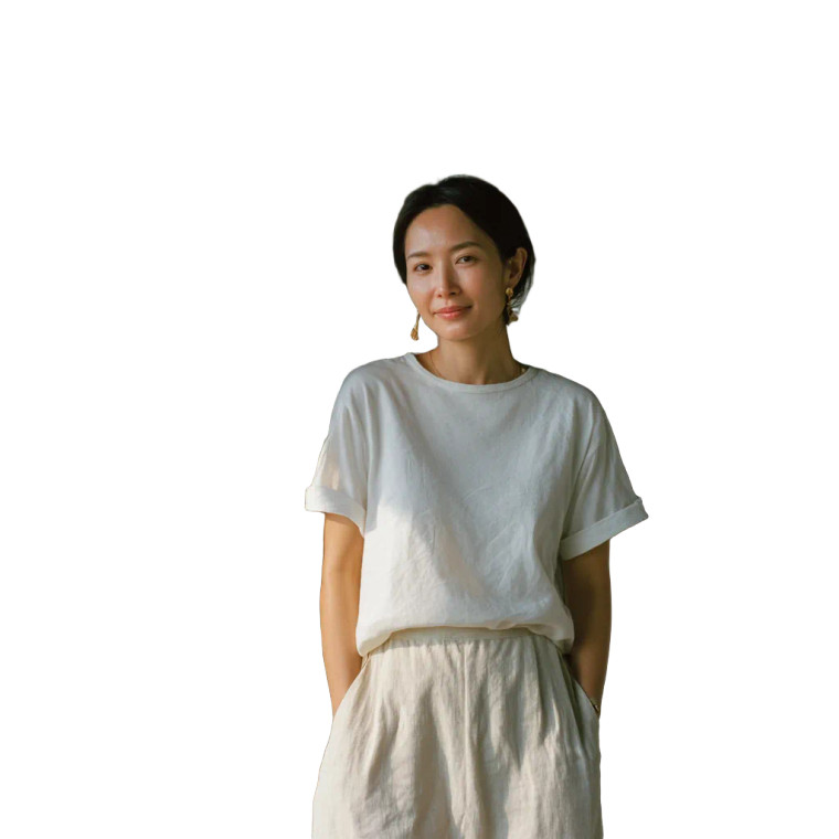 Relaxed Japanese Woman V2 Vinyl Car Decal Sticker – Waterproof & UV-Resistant 8"