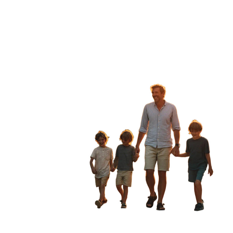 Family Park Stroll Vinyl Car Decal Sticker – Waterproof & UV-Resistant 8"