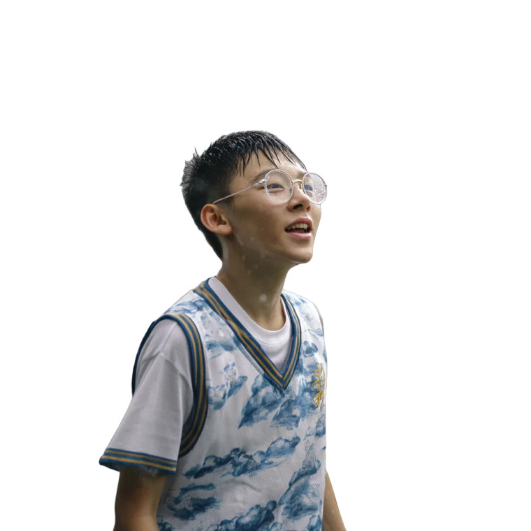 Schoolboy Playing Basketball Vinyl Car Decal Sticker – Waterproof & UV-Resistant 8"