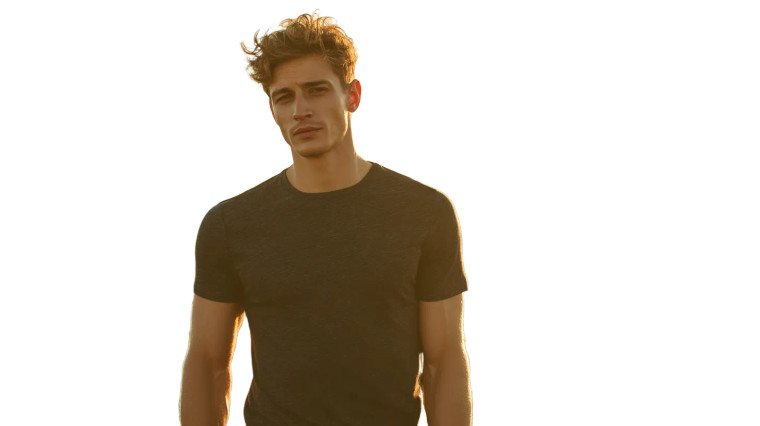 Young Man Rooftop V2 Vinyl Car Decal Sticker – Waterproof & UV-Resistant 8"