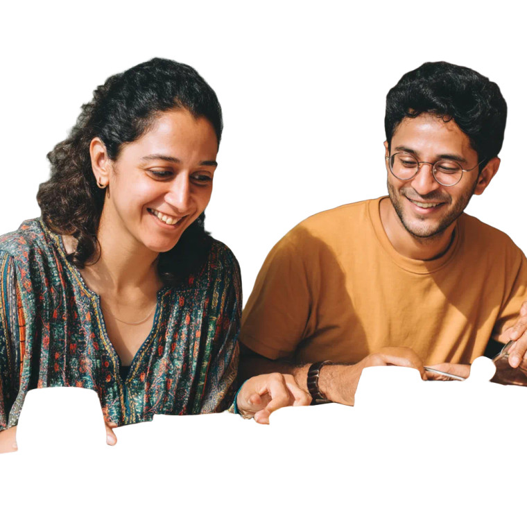 Modern Indian Family V2 Vinyl Car Decal Sticker – Waterproof & UV-Resistant 8"