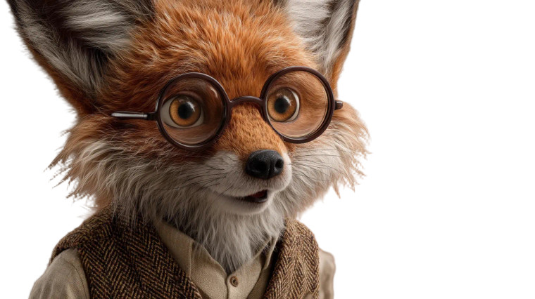 Fox Show Host Vinyl Car Decal Sticker – Waterproof & UV-Resistant 8"